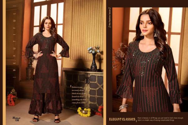 Pankhudi Rayon Fancy Kurti With Sharara Collection 